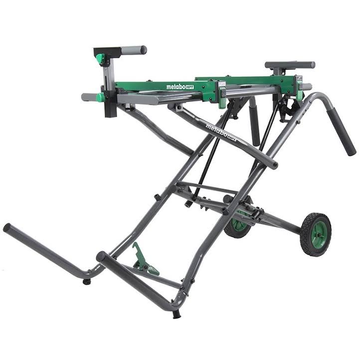 Support universel pour scie à onglets Metabo HPT (Hitachi) UU240RM pliable et sur roues