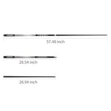 Queues de billard en composite de fibre de verre et graphite 18 oz, 19 oz, 20 oz, 21 oz, 58 pouces