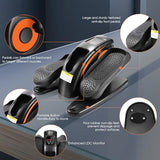 Vélo elliptique sous bureau ANCHEER – Appareil de pédalage silencieux pour seniors, bureau et domicile, équipement d'entraînement des jambes assis à faible impact, écran LCD intelligent, télécommande