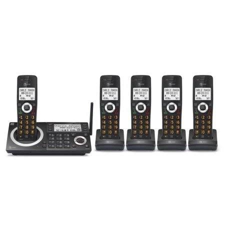 Système de téléphonie AT&T CL83519 à 5 combinés avec répondeur et blocage intelligent des appels