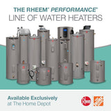 Chauffe-eau électrique Rheem Performance Plus, 50 gal., haut, 9 ans, éléments 5500/5500 watts, avec voyant DEL