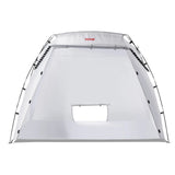 Cabine de peinture portable SKYSHALO, tente de peinture au pulvérisateur plus grande avec sol intégré et moustiquaire, abri de peinture de 2,3 x 1,6 x 1,6 m, station de peinture pour meubles, loisirs créatifs et outils
