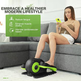 Vélo elliptique sous bureau ANCHEER – Appareil de pédalage silencieux pour seniors, bureau et domicile, équipement d'entraînement des jambes assis à faible impact, écran LCD intelligent, télécommande