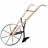 Cultivateur à grande roue, poussé à la main, roue de 24 po pour pelouse et jardin