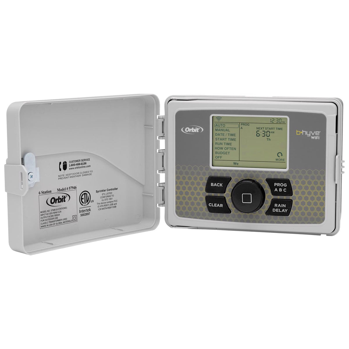 Programmateur d'arrosage WiFi 6 zones Orbit B-Hyve