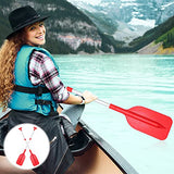2 pagaies de kayak télescopiques pour bateau de rafting ou canoë en alliage d'aluminium et plastique