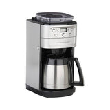 Cafetière automatique 12 tasses Cuisinart DGB-900BC Grind & Brew avec carafe thermique