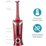Humidificateur à brume fraîche ultrasonique Air Innovations MH-702A avec télécommande, couleur vin