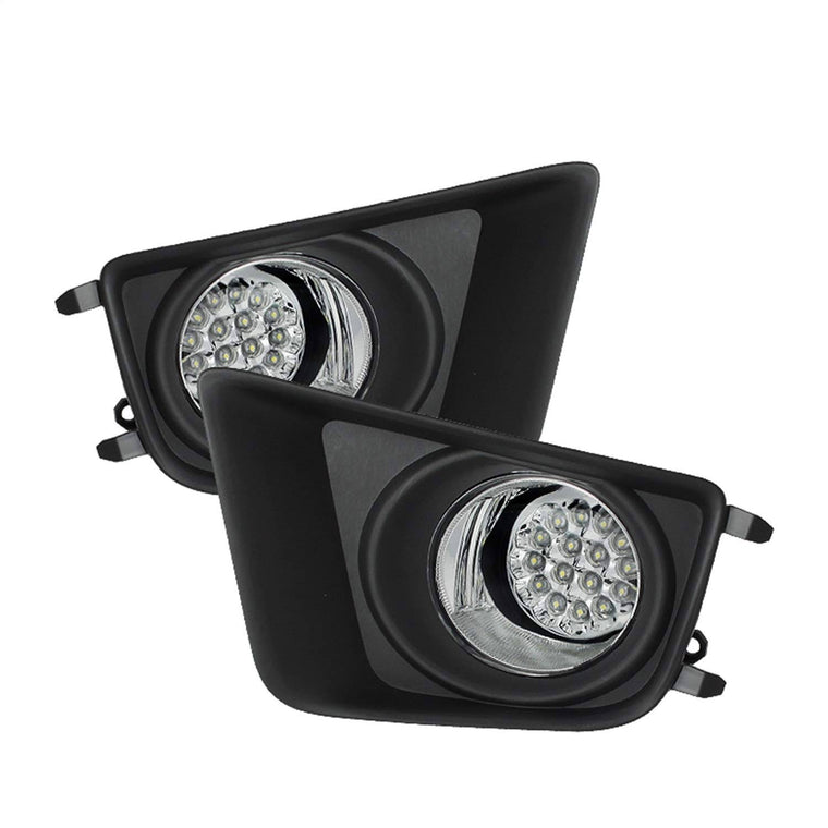 Phares antibrouillard à LED Spyder pour Toyota Tacoma 2012-2015, transparents, 5075154
