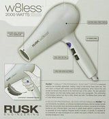 Sèche-cheveux Rusk W8less 2000 Watts, très léger – Neuf
