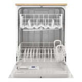 Whirlpool – Lave-vaisselle portable à cuve haute de 24 po avec commandes en façade – Blanc
