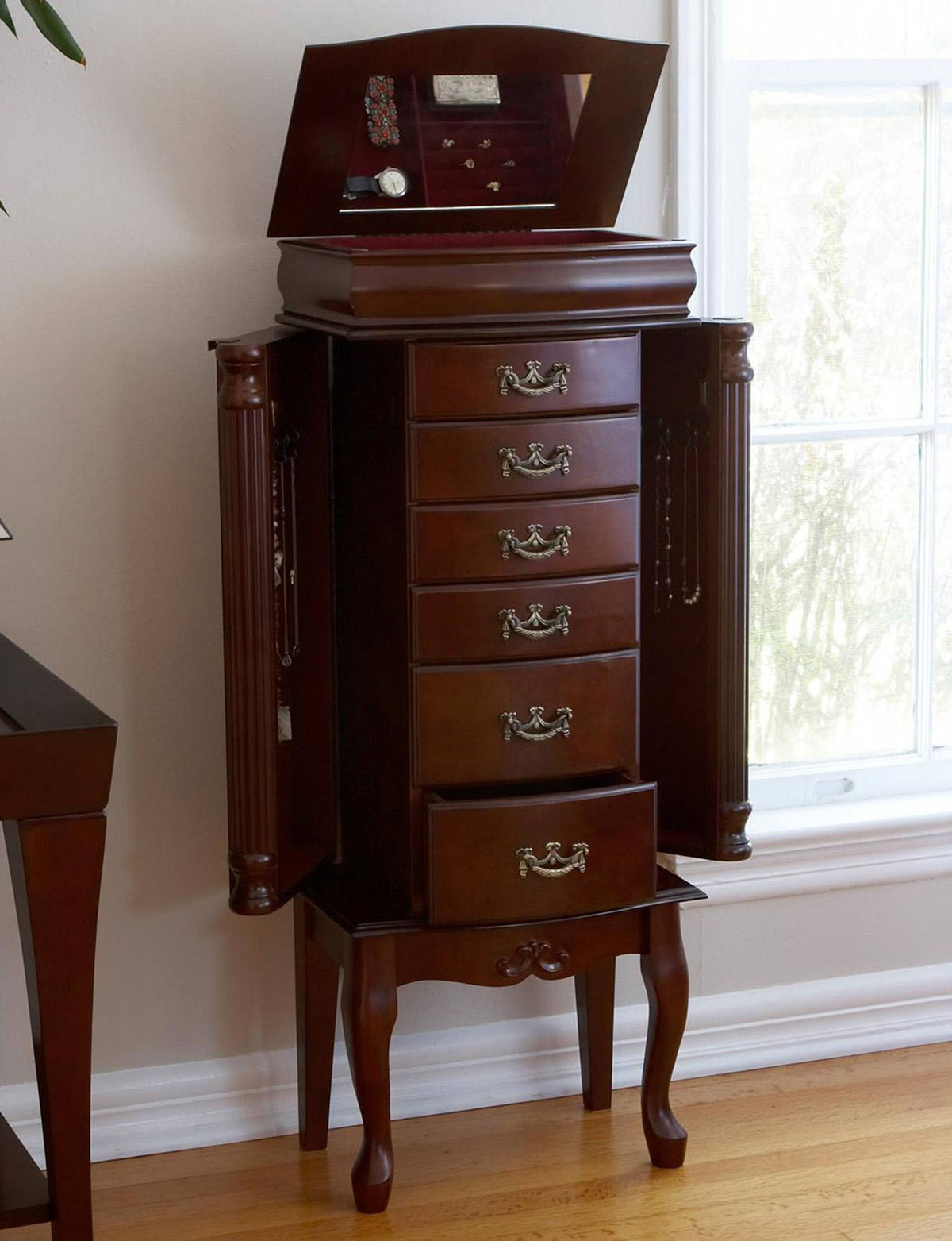 Armoire à bijoux – Acajou
