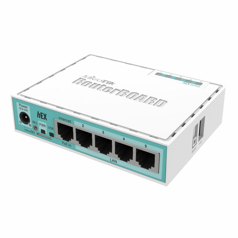Routeur Gigabit Ethernet 5 ports MikroTik hEX RB750Gr3