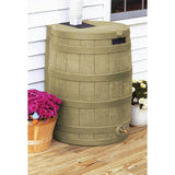 Collecteur d'eau de pluie Good Ideas Rain Wizard 50 gallons, kaki (lot de 2)