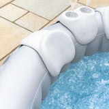 Spa gonflable COSYSPA [Modèle 2022] – Spa à bulles d'extérieur | Capacité de 2 à 6 personnes – Spa à chauffage rapide | Spa gonflable | Spa gonflable d'extérieur (Spa uniquement – 6 personnes)