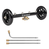 Nettoyeur haute pression à essence Westinghouse WPX3400, 3400 PSI et 2,6 GPM max, réservoir à savon intégré, pistolet et lance, ensemble de 5 buses, pour voitures/clôtures/allées/maisons/patios/meubles