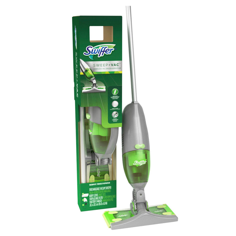 Balai aspirateur Swiffer Sweep+Vac, rechargeable
