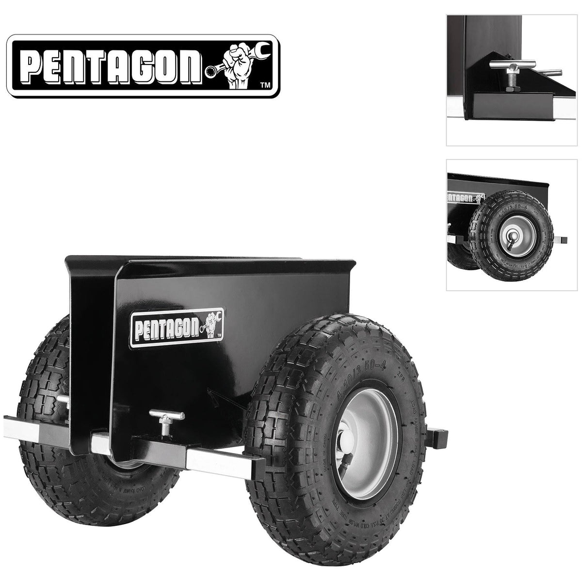 Pentagon Tool | Chariot de transport de panneaux | Contreplaqué – Portes – Cloison sèche