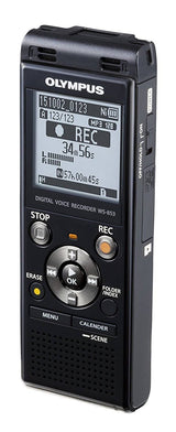 Enregistreur vocal numérique Olympus WS-853 – 8 Go – jusqu'à 260 h (enregistrement MP3) – 64 kbps – Noir