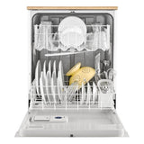 Whirlpool – Lave-vaisselle portable à cuve haute de 24 po avec commandes en façade – Blanc