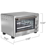 Mini-four à convection numérique 6 tranches Crux