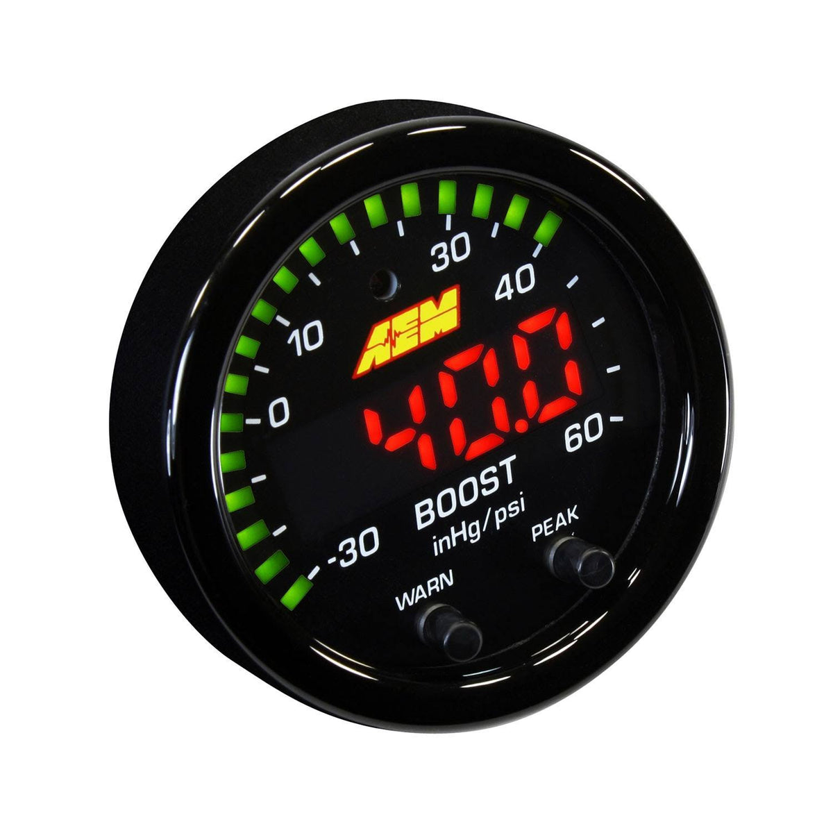 Manomètre de pression de suralimentation AEM 30-0308 série X