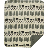 Couverture double face Denali Throws Pearl Bear