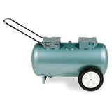 Réservoir d'air en acier ASME Speedaire 3Z409, vert métallisé