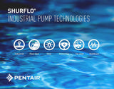 Pompe à membrane à demande automatique Shurflo 2088-343-135, 12 VCC, pressostat 45 PSI, 3,0 GPM avec clapets en Viton, membrane en Santoprène, auto-amorçante, 10 ampères (max), orifice 1/2-14 NPSM