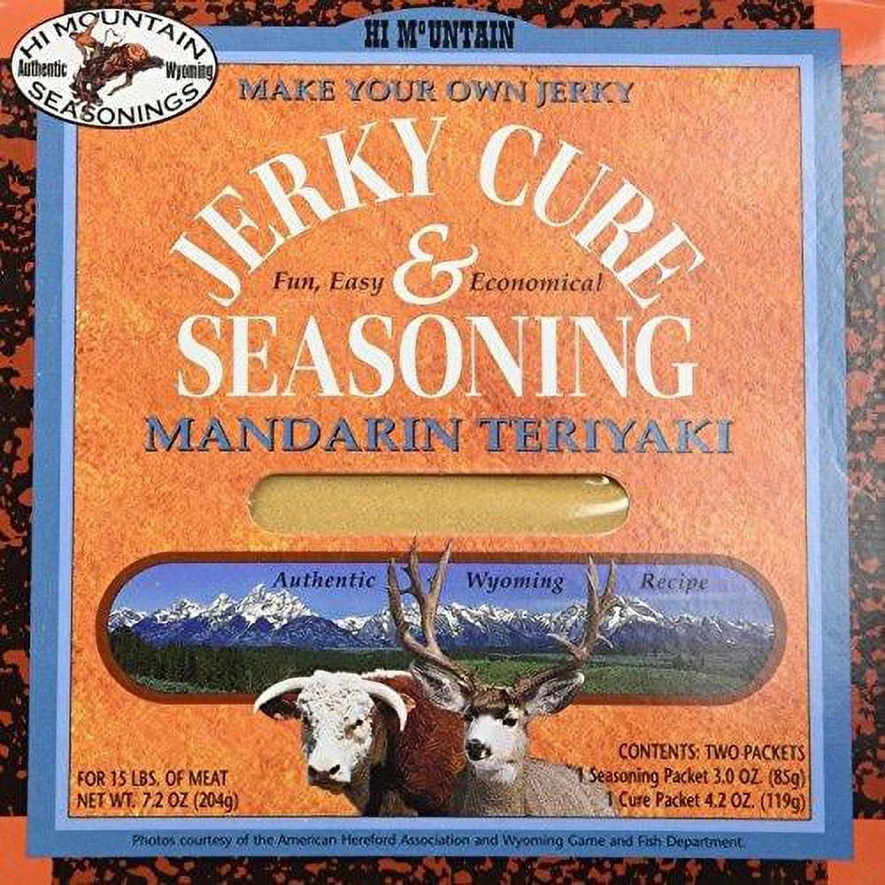 7,2 oz Jerky / Assaisonnements Hi Mountain – Mandarin Teriyaki