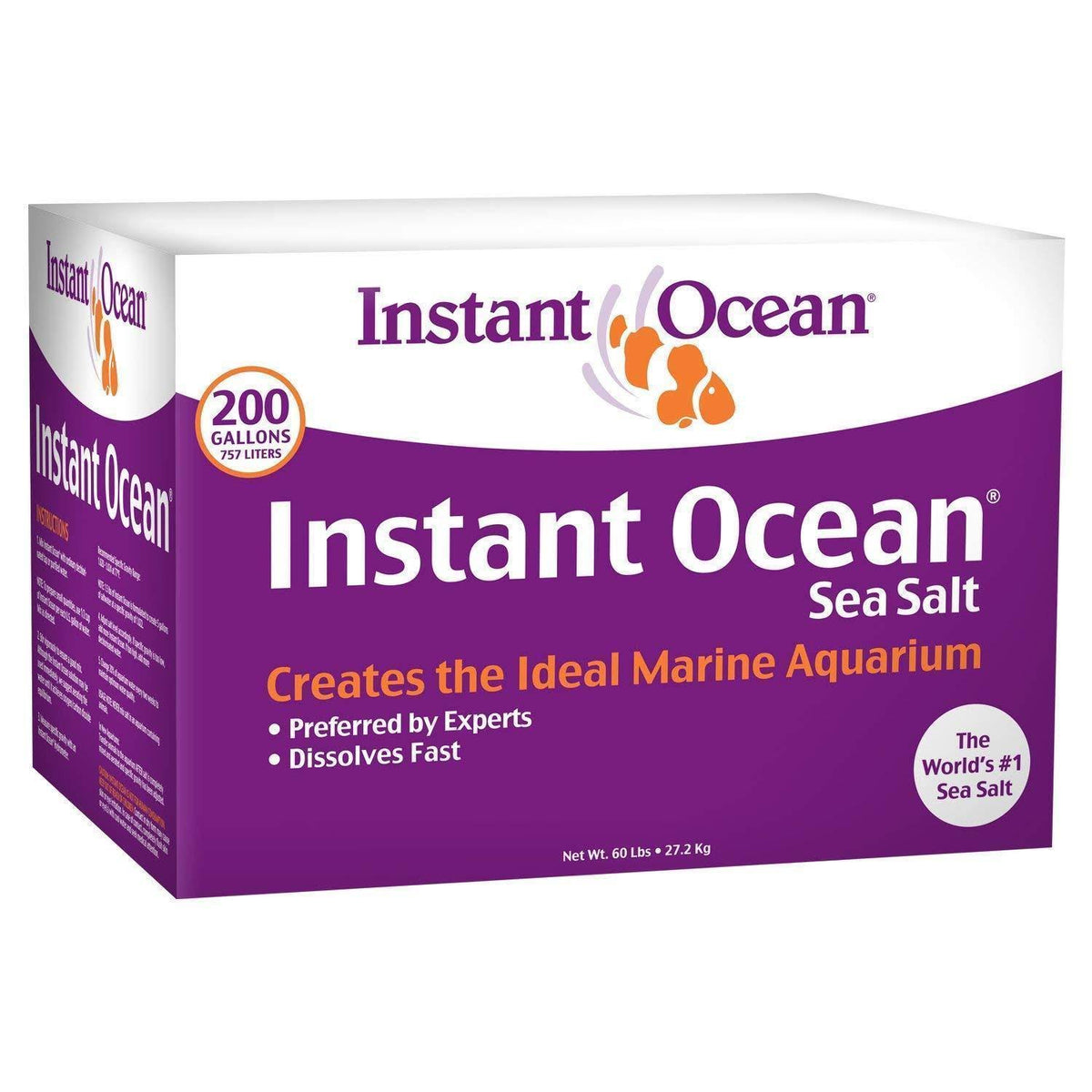 Sel marin Instant Ocean 200 gallons