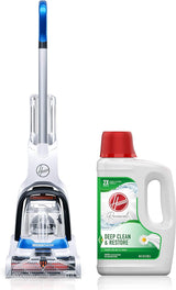 Nettoyeur de tapis compact Hoover PowerDash Pet, shampouineuse, léger, FH50700, bleu