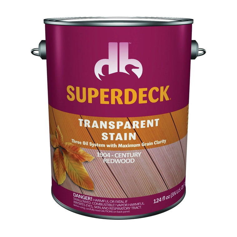 Teinte extérieure transparente à faible teneur en COV Duckback Superdeck