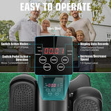 Vélo elliptique sous bureau ANCHEER – Appareil de pédalage silencieux pour seniors, bureau et domicile, équipement d'entraînement des jambes assis à faible impact, écran LCD intelligent, télécommande