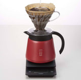 Cafetière isotherme en acier inoxydable Hario V60 600 rouge VHS-60R