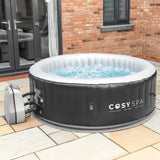 Spa gonflable COSYSPA [Modèle 2022] – Spa à bulles d'extérieur | Capacité de 2 à 6 personnes – Spa à chauffage rapide | Spa gonflable | Spa gonflable d'extérieur (Spa uniquement – 6 personnes)