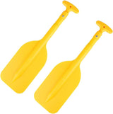 2 pagaies de kayak télescopiques pour bateau de rafting ou canoë en alliage d'aluminium et plastique