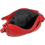 Sac à bandoulière à rabat Le Donne Leather noir