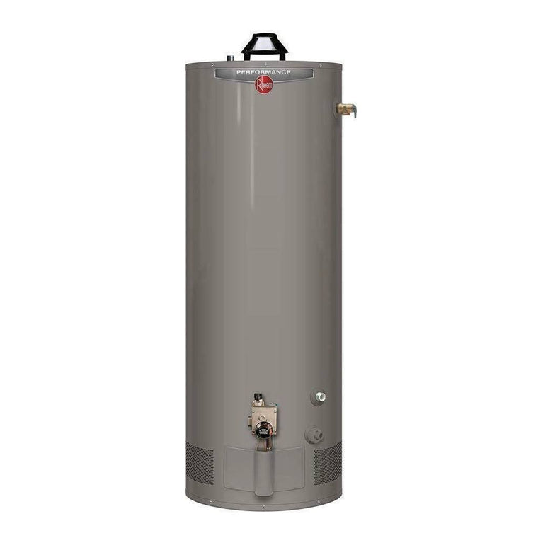 Chauffe-eau au gaz naturel Rheem Performance pour maisons usinées, 40 gallons, format haut, garantie 6 ans, 34 000 BTU