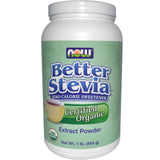 Now Foods Better Stevia Extrait en poudre – pot de 1 lb (454 g)