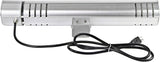 Chauffage de terrasse intérieur et extérieur Comfort Zone CZPH20RSL – Appareil de chauffage mural avec tube halogène et puissance thermique réglable – Chauffage étanche pour espaces résidentiels et commerciaux