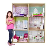 Maison de poupée My Girl's pour poupées de 46 cm, style moderne