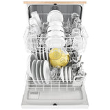 Whirlpool – Lave-vaisselle portable à cuve haute de 24 po avec commandes en façade – Blanc