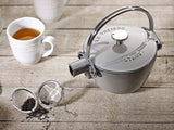 Bouilloire ronde en fonte Staub, 1 qt – Basilic, Fabriquée en France