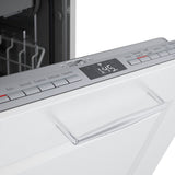 Bosch – Lave-vaisselle encastrable intelligent série 800 de 18 po avec commande sur le dessus, 3e panier et 44 dBA – Prêt pour panneau personnalisé