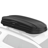 Coffre de toit Yakima, caisson de rangement rigide pour véhicule avec serrure SKS, SkyBox NX XL, 510 litres, noir