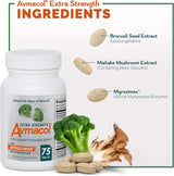 Système de production de sulforaphane Avmacol Extra Strength pour le soutien immunitaire, 75 comprimés