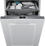 Bosch – Lave-vaisselle encastrable intelligent série 800 de 18 po avec commande sur le dessus, 3e panier et 44 dBA – Prêt pour panneau personnalisé