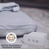 Coussin de confort pour nouveau-né Babocush avec vibration douce et battements de cœur, aide à prévenir les coliques, soulage les gaz et les reflux, offre un temps sur le ventre essentiel