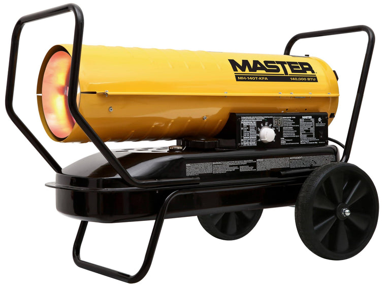 Chauffage à air pulsé au kérosène/diesel Master 140 000 BTU, MH-140T-KFA